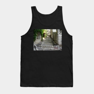 Saint Paul de Vence Village Stairs Tank Top